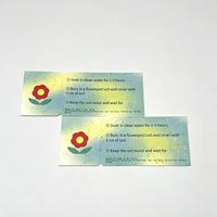 Graines écologiques personnalisées pour la plantation, billets de concert en papier, carte de remerciement, emballage de carte