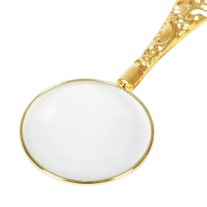 แว่นขยายแบบมือถือ 4X เลนส์แก้ว 45 มม. แว่นขยายอ่านหนังสือแบบพกพาที่ทำจากโลหะทั้งหมด - Product Image 3