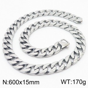 สร้อยข้อมือคิวบันแบบหนา ผลิตจากสแตนเลสสตีลเคลือบทอง 18K PVD สำหรับผู้ชาย |   แฟชั่นฮิปฮอปสไตล์มินิมอลสุดเท่ - Product Image 6