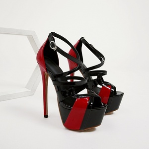 Sandales Designer Femme 2025 – Nouveauté Été Sexy à Talons Aiguilles Ultra Hauts et Plateforme, Sandales à Fines Lanières Tendance pour Femmes - Product Image 6