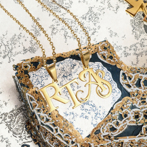 Collier Pendentif Lettre en Acier Inoxydable Plaqué Or de Qualité Supérieure > Chaîne Minimaliste avec Initiale pour Femme, Idéal au Quotidien - Product Image 2