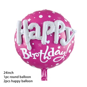 Globos de aluminio para decoración de fiestas, Globos de 22 pulgadas con diseño de <span class=keywords><strong>Amor</strong></span>, feliz cumpleaños, San Valentín, bodas - Product Image 6