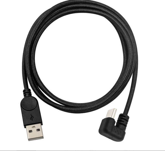 U Shaped USB C Charging Cable, Type a to C Nylon Braided Data Sync Transfer Cord for Phone and Galaxy Devices, 5feet