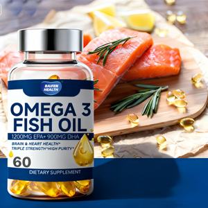 OEM balık yağı yumuşak jel kapsüller Omega-3 DHA <span class=keywords><strong>1000mg</strong></span> sağlık beyin takviyeleri vitamin omega 3 balık yağı Softgels - Product Image 2