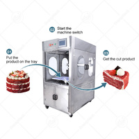 ORME Industrie Ultrasonique Coupe-Gâteau Trancheuse Feuille Carrée Gâteau Alimentaire Machine De Coupe Boulangerie