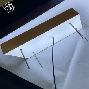 Letrero acrílico para negocios, letras de Metal fabricadas en 3d, con Led - Product Image 6