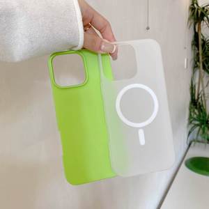 Funda Magnética Inalámbrica para Teléfono <span class=keywords><strong>iPhone</strong></span> 17, Color Macarrón, Accesorios para Teléfono, Gran Venta - Product Image 6