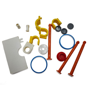 Custom Injection Molded Plastic Parts Abs Pipe Holes Decorative Covers Anti Theft Buckles Mechanical <b>Hardware</b> Components - Product Image 4