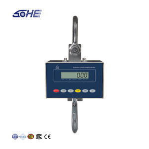 SH8P 방폭 후크 스케일 1T 3T 5T 10T 방습, 내유성, 충격 방지, 착탈식, 전용 배터리 팩 충전 - Product Image 2