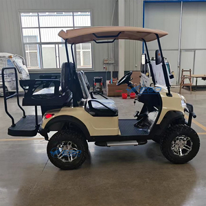 Nouvelle Voiturette de Golf Électrique Beige 2025, Voiture de Tourisme, Mini Scooter Électrique, Véhicule Électrique pour Adultes - Product Image 3