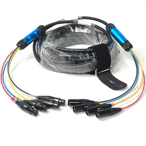 Cavo Microfonico Multicore a 4 Vie in PVC con Conduttore in Rame, Cavo Snake per Mixer, Amplificatore di Potenza, Cavo Segnale Multicanale - Product Image 4