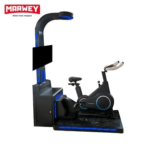 Marwey Vente à prix réduit Jeux de vélo dynamique et de conduite en réalité virtuelle pour l'exercice Simulateur de réalité virtuelle Vélos de réalité virtuelle - Product Image 3