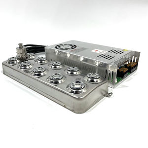 Pelembap udara ultrasonik, <span class=keywords><strong>Nebulizer</strong></span> ultrasonik 250W 6 kepala, pembuat kabut jamur dingin - Product Image 3