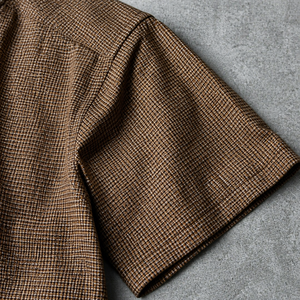 Camisa Casual <span class=keywords><strong>de</strong></span> Popelina Vintage <span class=keywords><strong>para</strong></span> Hombre, Manga <span class=keywords><strong>Corta</strong></span>, Hombros Caídos, Estampado <span class=keywords><strong>de</strong></span> Letras, <span class=keywords><strong>para</strong></span> el Día a Día, Impresión Digital, 100% Algodón - Product Image 4