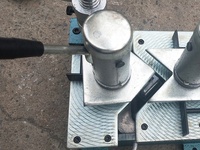 Outil de soudage manuel pour la fabrication de fenêtres en PVC / Machine de soudage d'angle portable en PVC pour fenêtres en PVC