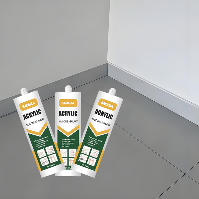 Water Based Acrylic Glue Adhesive and Sealant Manufacture Glue Mastic Fireproof Acrylic Silicone Sealant