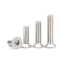 Vis de fixation Torx T15 à tête fraisée hexalobulaire M2 ISO 14581 A2-70 en acier inoxydable, prix de gros