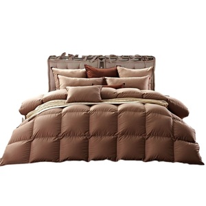 2025 grand service de commande OEM <span class=keywords><strong>grande</strong></span> qualité ensemble de literie en duvet d'oie couettes édredone de plumas - Product Image 1