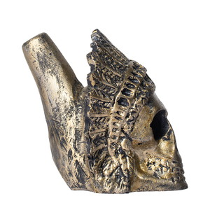 Auténtica flauta <span class=keywords><strong>de</strong></span> Pan <span class=keywords><strong>de</strong></span> estilo Azteca hecha a mano esqueleto fantasma silbato Ideal Halloween Prop para Death Soul accesorios <span class=keywords><strong>de</strong></span> música - Product Image 2