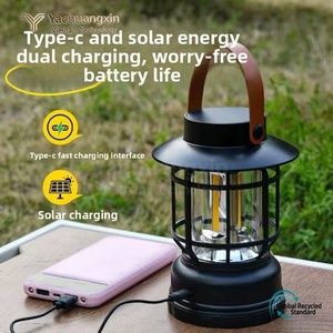 Wholesale New Popular High Quality Hot Sale Portable PC LED <b>Light</b> with Handle <b>Emergency</b> Garden Night <b>Light</b> Camping <b>Light</b> - Product Image 2