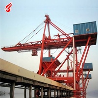 Grue portuaire à portique de quai de 60 tonnes, modèle de grue de chantier naval pour le transport de conteneurs de navires vers le quai