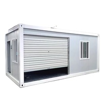 Maison mobile de 20 pieds de haute qualité, écologique, alimentée à l'énergie solaire, légère, anti-corrosion, imperméable et mobile