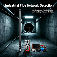 Caméra d'inspection télescopique HD avec zoom optique 36x, periscopie pour l'inspection des égouts et des conduites d'eau, télémètre laser 80M