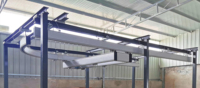 Pont suspendu modulaire flexible pour poste de travail, grue à poutre simple ou double, système de levage léger certifié CE