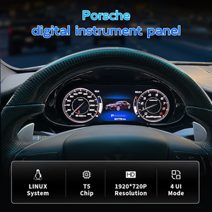 Afficheur numérique du tableau de bord Quattroporte/Ghibli/Levante, compteur de vitesse, Apple CarPlay, Android Auto pour Maserati - Product Image 3