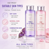 Ensemble de Toniques Liquides Botaniques pour le Visage : Perilla, Rose, Collagène – Éclaircissant, Hydratant, Adoucissant – Soin de Luxe Formule Personnalisée