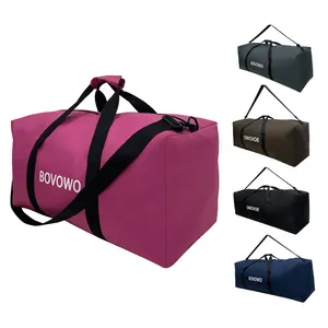 En vente, sacs mobiles de voyage Extra larges multicolores, sacs mobiles Oxford surdimensionnés robustes avec poignées renforcées