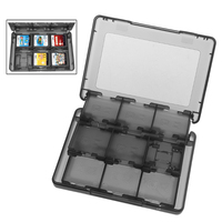 Étui pour cartes de jeu 28 en 1 compatible avec Nintendo NEW 3DS / 3DS / DSi / DSi XL / DSi LL / DS / DS Lite Porte-cartouche de rangement