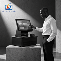 Nouveauté - Terminal POS tout-en-un Windows - Écran tactile capacitif HD 15,6'' - Caisse enregistreuse intelligente - Intel I3/I5/I7 - Wi-Fi 6 - Bluetooth
