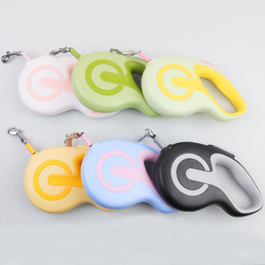 Nueva correa para mascotas, correa para perros, recubierta de goma, autorretráctil, cadena reflectante para perros, correa para pasear perros, artículos para exteriores - Product Image 1