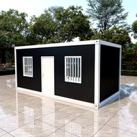 Maison conteneur modulaire mobile détachable au design moderne pour l'aménagement de bureaux et d'ateliers