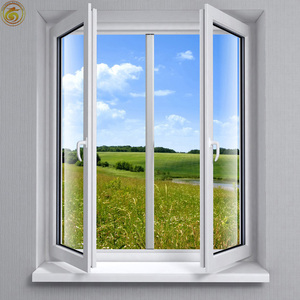 Fenêtres à battant modernes en aluminium à double <span class=keywords><strong>vitrage</strong></span> avec <span class=keywords><strong>isolation</strong></span> <span class=keywords><strong>phonique</strong></span> et étanchéité en alliage d'aluminium - Product Image 5