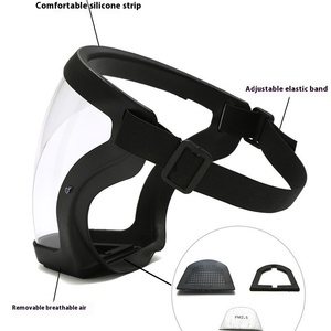 Protection faciale complète anti-buée pour PC, écran de protection transparent avec indice de protection ATPV 10,8 cal/sqcm - Product Image 1