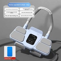 Roue d'exercice abdominale MX-006 à rebond automatique, quatre roues, pour amincir le ventre, entraînement des muscles abdominaux à domicile
