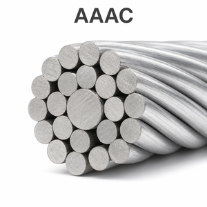 Câble AAAC <span class=keywords><strong>Almelec</strong></span> personnalisé 75,5 mm² Norme française NFC 34-120 Conducteur nu aérien - Product Image 3