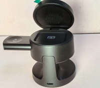 Support de chargeur sans fil magnétique 4-en-1 15W avec charge rapide, veilleuse LED et support pour téléphone, montre connectée, écouteurs Type-C OVP