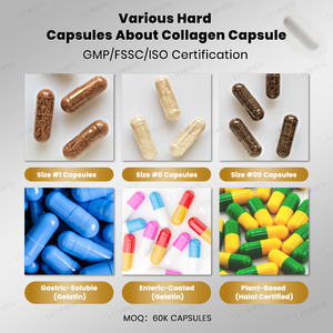 Lifeworth Erwachsenen-Kollagen für Frauen Männer Typ I II III V X Multi-Kollagen-Komplex Kapseln Hautaufhellung Haar & Gelenke - Product Image 6