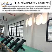 200w 300w DMX contrôle Zoom imagerie projecteur ellipsoïdal Led Leko lumière COB Led profil Spot Cool chaud/blanc pour lumière de scène
