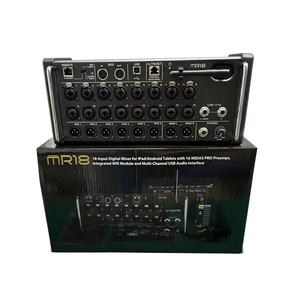 Phiên Bản Mới Kỹ Thuật Số Âm Thanh Giao Diện Điều Khiển Mixer mr12/mr18 Fan 12/18 Kênh 12-Xe Buýt Tích Hợp Wifi Module/USB Stereo Ghi Kim Loại - Product Image 5