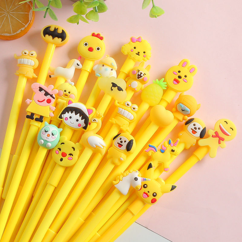 Мультяшная ручка нейтральная ручка мультфильм обучение Канцтовары Студенческая ручка для подписи на водной основе