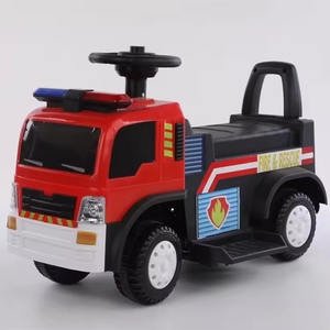 Camion de pompiers électrique pour enfants, ambulance, <span class=keywords><strong>tricycle</strong></span>, jouet pour bébé de 2 à 5 ans, voiture télécommandée, matière plastique - Product Image 1