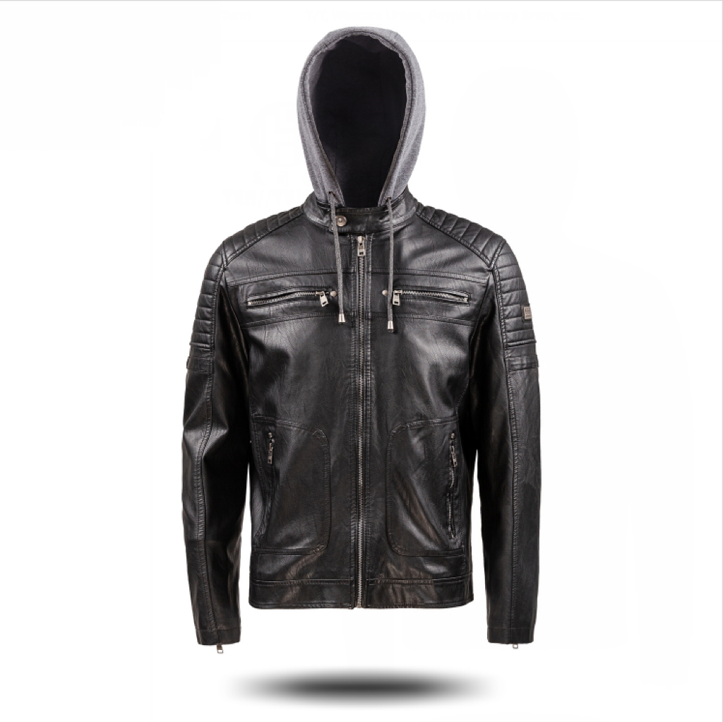 Chamarra Biker Chamarras Opps Jeans Chamarra De Cuero Shein