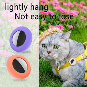 Étiquette pneumatique de haute qualité localisateur de collier de chien en silicone étanche anti-perte couvercle de suivi avec support étui airtag - Product Image 3