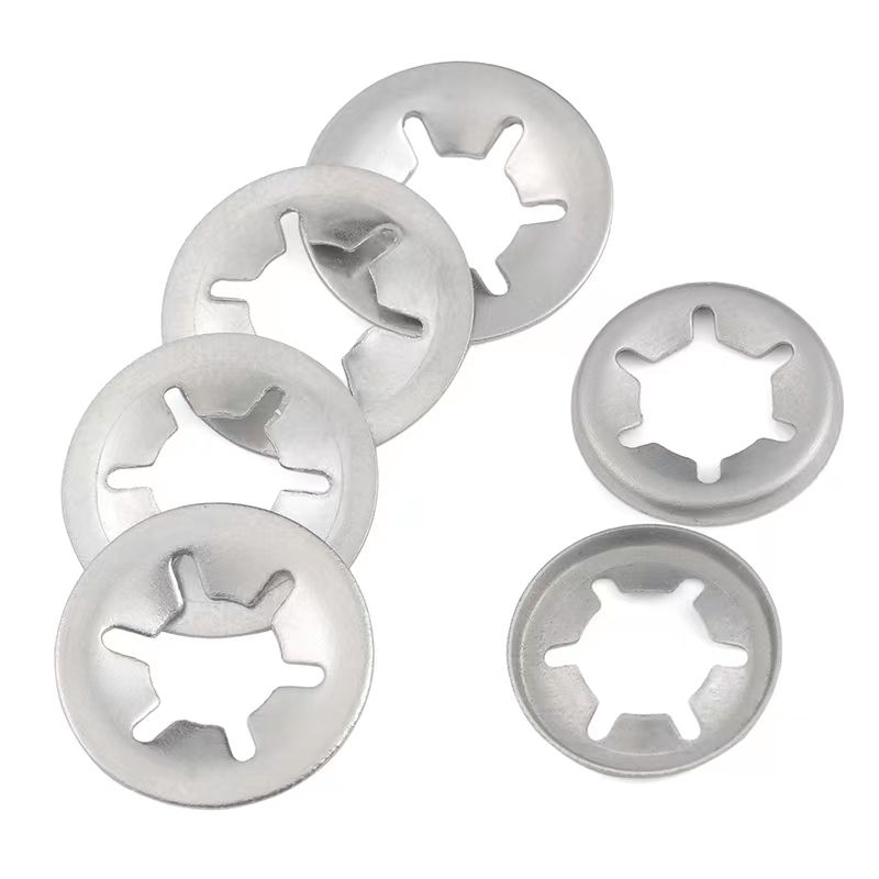 Stainless Steel 304 Lock Bearing Retaining Rings for Imperial Round Shaft