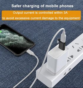 Convertidor de adaptador de cable de cargador SYONG tipo <span class=keywords><strong>C</strong></span> a <span class=keywords><strong>USB</strong></span> a hembra a macho, compatible con carga y transferencia de datos para ordenador portátil, teléfono móvil, PC - Product Image 5