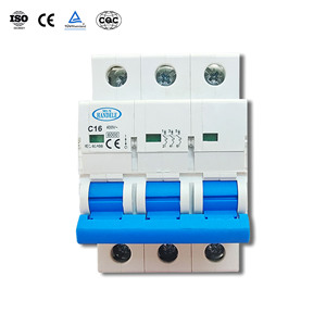 Disjoncteur miniature AC 1-4P 1-63Amp RCBO Matériel PA66 Montage sur rail Certifié CE - Product Image 6